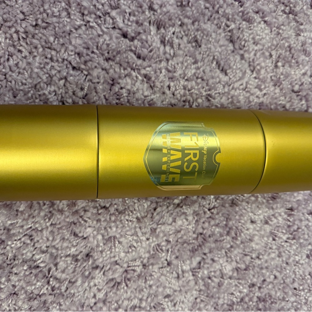 Exclusive DVC First Wave Destiny Gold Corkcicle Traveler Thermos